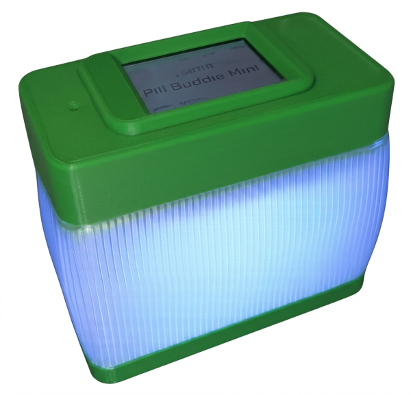 pill buddie mini green (#32ab22)