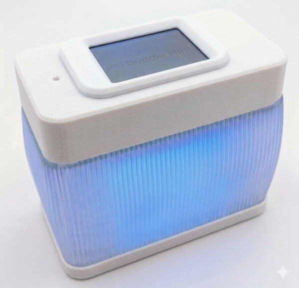 pill buddie mini white