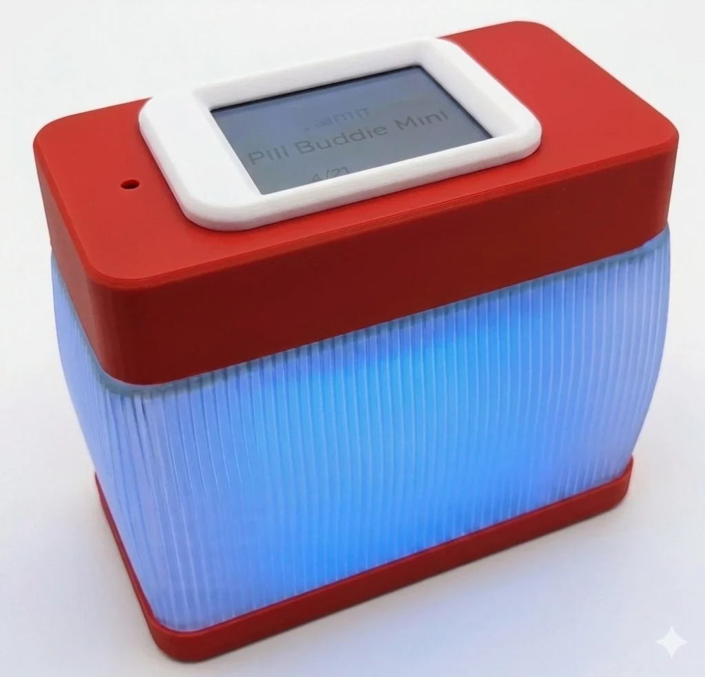 Caregiving From a Distance: Remote Medication Monitoring Options Pill Buddie Mini companion device used for remote dose monitoring